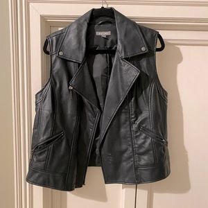 Pleather vest